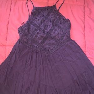 sundress, shorter in front & longer in back